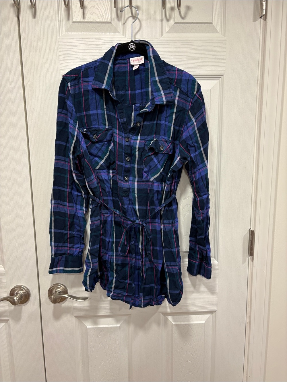 Isabel Maternity Flannel Tunic